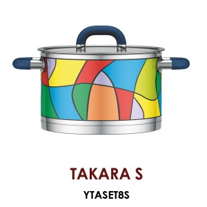Yamateru Takara S Набор посуды из 8 предметов